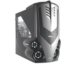 AEROCOOL PC skrinka Syclone - strieborná + 8 hodinárskych skrutkovačov so stojanom + Kufrík so skrutkami pre počítačové vybavenie