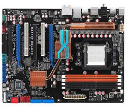 ASUS M4A79T Deluxe/U3S6 - Socket AM3 - Chipset 790FX - ATX + Čistiaca pena pre obrazovky a klávesnice 150 ml + Zásobník 100 utierok pre LCD obrazovky + Čistiaci stlačený plyn viacpozičný 252 ml