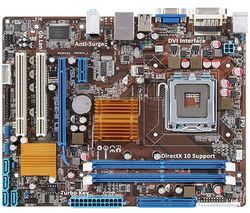 ASUS P5G41-M LE - Socket 775 - Chipset G41 - Micro ATX + Zásobník 100 utierok pre LCD obrazovky + Čistiaca pena pre obrazovky a klávesnice 150 ml + Čistiaci stlačený plyn viacpozičný 252 ml