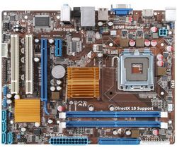 ASUS P5G41-M - Socket 775 - Chipset G41 - Micro ATX + Čistiaca pena pre obrazovky a klávesnice 150 ml + Zásobník 100 utierok pre LCD obrazovky + Čistiaci stlačený plyn viacpozičný 252 ml