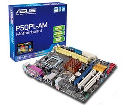 ASUS P5QPL-AM - Socket 775 - Chipset G41 - Micro ATX + Čistiaca pena pre obrazovky a klávesnice 150 ml + Zásobník 100 utierok pre LCD obrazovky + Čistiaci stlačený plyn viacpozičný 252 ml