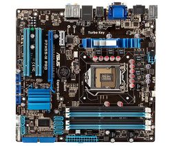 ASUS P7H55-M PRO - Socket 1156 - Chipset H55 - Micro ATX + Kufrík so skrutkami pre počítačové vybavenie + Stahovacia páska (100 ks)