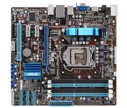 ASUS P7H55-M/USB3 - Socket 1156 - Chipset H55 - ATX + Čistiaca pena pre obrazovky a klávesnice 150 ml + Zásobník 100 utierok pre LCD obrazovky + Čistiaci stlačený plyn viacpozičný 252 ml