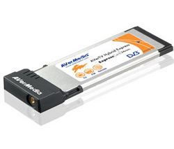 AVERMEDIA Karta ExpressCard 34mm AVerTV Hybrid Express A577 + Zásobník 100 navlhčených utierok