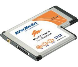 AVERMEDIA Karta ExpressCard 54mm AVerTV Hybrid NanoExpress HC82R + Karta radič PCI 4 porty USB 2.0 USB-204P