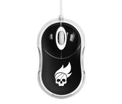 BLUESTORK Optická myš Bumpy Skully + Hub 4 porty USB 2.0