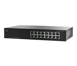 CISCO Switch Small Business Unmanaged 16 portov 10/100 Mbps SF 100-16 (SR216T)