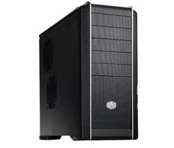 COOLER MASTER PC skrinka CM-690 Pure Black + Čistiaci stlačený plyn 335 ml + Zásobník 100 navlhčených utierok + Čistiaca pena pre obrazovky a klávesnice 150 ml