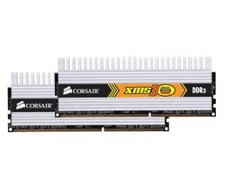 CORSAIR Pamäť PC XMS3 DHX 2x 2 GB DDR3-SDRAM CL9 PC10666 + Zásobník 100 navlhčených utierok + Čistiaci stlačený plyn viacpozičný 252 ml + Náplň 100 vlhkých vreckoviek