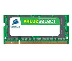 CORSAIR Pamäť pre notebook Value Select 2 GB DDR2 800 - PC2-6400 CL5 (VS2GSDS800D2) + Hub USB 4 porty UH-10 + Kľúč USB WN111 Wireless-N 300 Mbps