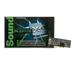 CREATIVE Sound Blaster X-Fi Xtreme Gamer - Sound card - 24-bit - 192 kHz - 109 dB SNR - 7.1 channel surround - PCI -  X-Fi Xtreme Fidelity - low profile + Čistiaca pena pre obrazovky a klávesnice 150 ml