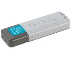 D-LINK Kľúč USB 2.0 WiFi 54 Mb DWL-G122 + Hub USB 4 porty UH-10 + Karta radič PCI 4 porty USB 2.0 USB-204P