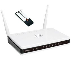 D-LINK Router WiFi-N Dual Band DIR-825 + kľúč USB WiFi-N Dual Band DWA-160