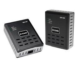 D-LINK Štartovacia sada (dva adaptéry) pre siet Ethernet CPL DHP-201