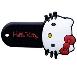 DANE-ELEC USB kľúč Hello Kitty 8 GB USB 2.0 - čierny + WD TV HD Media Player