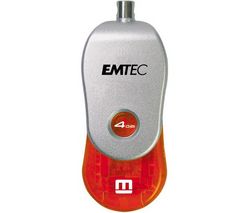 EMTEC USB kľúč 4GB M200 Em-Desk USB 2.0 + Hub 7 portov USB 2.0