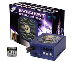 FORTRON PC napájanie Everest 600 BRONZE 85 PLUS - modulovateľné - 600 W + Napájací kábel Y MC600 - 5,25