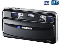 FUJI FinePix  Real 3D W1 + Puzdro Pix Medium + vrecko čierne  + Pamäťová karta SDHC 16 GB + Kompatibilná betéria NP95 + Čítačka kariet 1000 & 1 USB 2.0