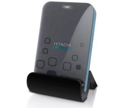 HITACHI Prenosný pevný disk USB 2.0 LifeStudio Mobile grafit - 500 GB