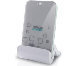 HITACHI Prenosný pevný disk USB 2.0 LifeStudio Mobile platinový - 500 GB