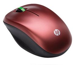 HP Myš Wireless Optical Mobile Mouse WE788AA - červená + Hub USB 4 porty UH-10