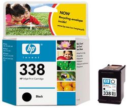 HP Náplň čierna N°338 (C8765A) + Kábel USB A samec/B samec 1,80m