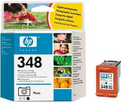 HP Náplň fotografická N°348 (C9369A) + Kábel USB A samec/B samec 1,80m