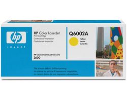 HP Toner Q6002A - Žltá