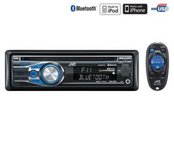 JVC Autorádio USB/CD/iPod/Bluetooth KD-R711E + Sada proti defektu pre auto