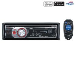 JVC Autorádio USB/CD/iPod KD-R611E