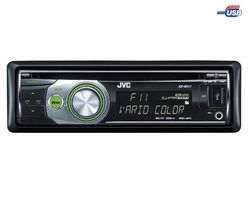 JVC Autorádio USB/CD KD-R511E + Menic napätia do auta PINB150U