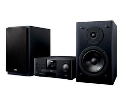 JVC Mikroveža NX-AK1E + Infracervené bezdrôtové audio slúchadlá Philips SHC2000/00 + Kábel Jack 3,5 mm samec / samec 1,5 m