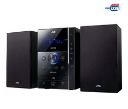 JVC Mikroveža UX-G375E + Infracervené bezdrôtové audio slúchadlá Philips SHC2000/00 + Kábel Jack 3,5 mm samec / samec 1,5 m