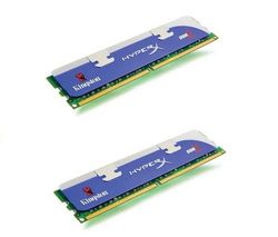 KINGSTON Pamäť PC HyperX 2 x 1 GB DDR2-1066 PC2-8500 CL5 + Čistiaci stlačený plyn viacpozičný 252 ml + Čistiaca pena pre obrazovky a klávesnice 150 ml