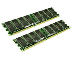 KINGSTON Pamäť PC ValueRAM 2 x 2 GB DDR2-800 PC2-6400 (KVR800D2N5K2/4G)