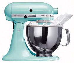 KITCHENAID Multifunkčný robot Artisan 5KSM150PSEIC ľadová modrá + Mlyncek na cereálie Jupiter 476800