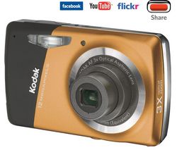 KODAK EasyShare  M530 oranžový  + Puzdro Pix Ultra Compact + Pamäťová karta SDHC 4 GB + Čítačka kariet 1000 & 1 USB 2.0