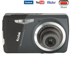 KODAK EasyShare  M530 uhlíkovo čierny  + Puzdro Pix Ultra Compact + Pamäťová karta SD 2 GB + Batéria KLIC-7006