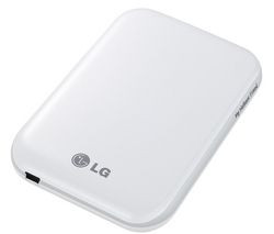 LG Prenosný externý pevný disk XD5 500 GB biely  + Flex Hub 4 porty USB 2.0