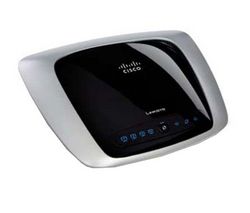 LINKSYS Router WiFi WRT160N-EW 300 Mbps - switch 4 porty + Zásobník 100 navlhčených utierok