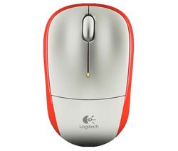 LOGITECH Bezdrôtová myš M205 - oranžová/biela + Hub 7 portov USB 2.0 + Zásobník 100 navlhčených utierok