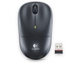 LOGITECH Bezdrôtová myš M215 čierna  + Náplň 100 vlhkých vreckoviek + Zásobník 100 navlhčených utierok