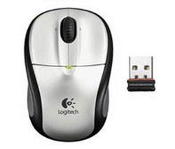 LOGITECH Bezdrôtová myš Mouse M305 - svetlostrieborná