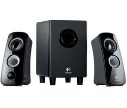 LOGITECH Reproduktory 2.1 Z323 + Zásobník 100 navlhčených utierok + Čistiaca pena pre obrazovky a klávesnice 150 ml