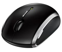 MICROSOFT Myš Wireless Mobile Mouse 6000 - čierna/strieborná