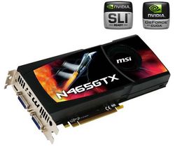 MSI GeForce GTX 465 - 1 GB GDDR5 - PCI-Express 2.0 (N465GTX-M2D1G) + Kábel HDMI samec / HMDI samec - 2 m (MC380-2M) + Adaptér HDMI samica / DVI-D samec CG-281HQ - pozlátená koncovka