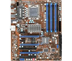 MSI X58 Pro-E - Socket 1366 - Chipset X58 - ATX + Čistiaca pena pre obrazovky a klávesnice 150 ml + Zásobník 100 utierok pre LCD obrazovky + Čistiaci stlačený plyn viacpozičný 252 ml