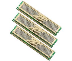 OCZ Pamäť PC Gold Low-Voltage Triple Channel 3 x 2 GB DDR3-1333 PC3-10666 CL9 + Zásobník 100 navlhčených utierok + Čistiaci stlačený plyn viacpozičný 252 ml