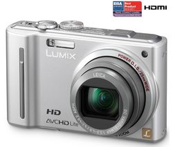 PANASONIC Lumix  DMC-TZ10 strieborný + Čierne kožené puzdro DMW-CT3E-K + Pamäťová karta SDHC 16 GB