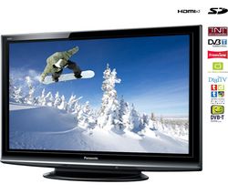 PANASONIC Plazmový televízor TX-PF46G10 + Kábel HDMI samec / HMDI samec - 2 m (MC380-2M)